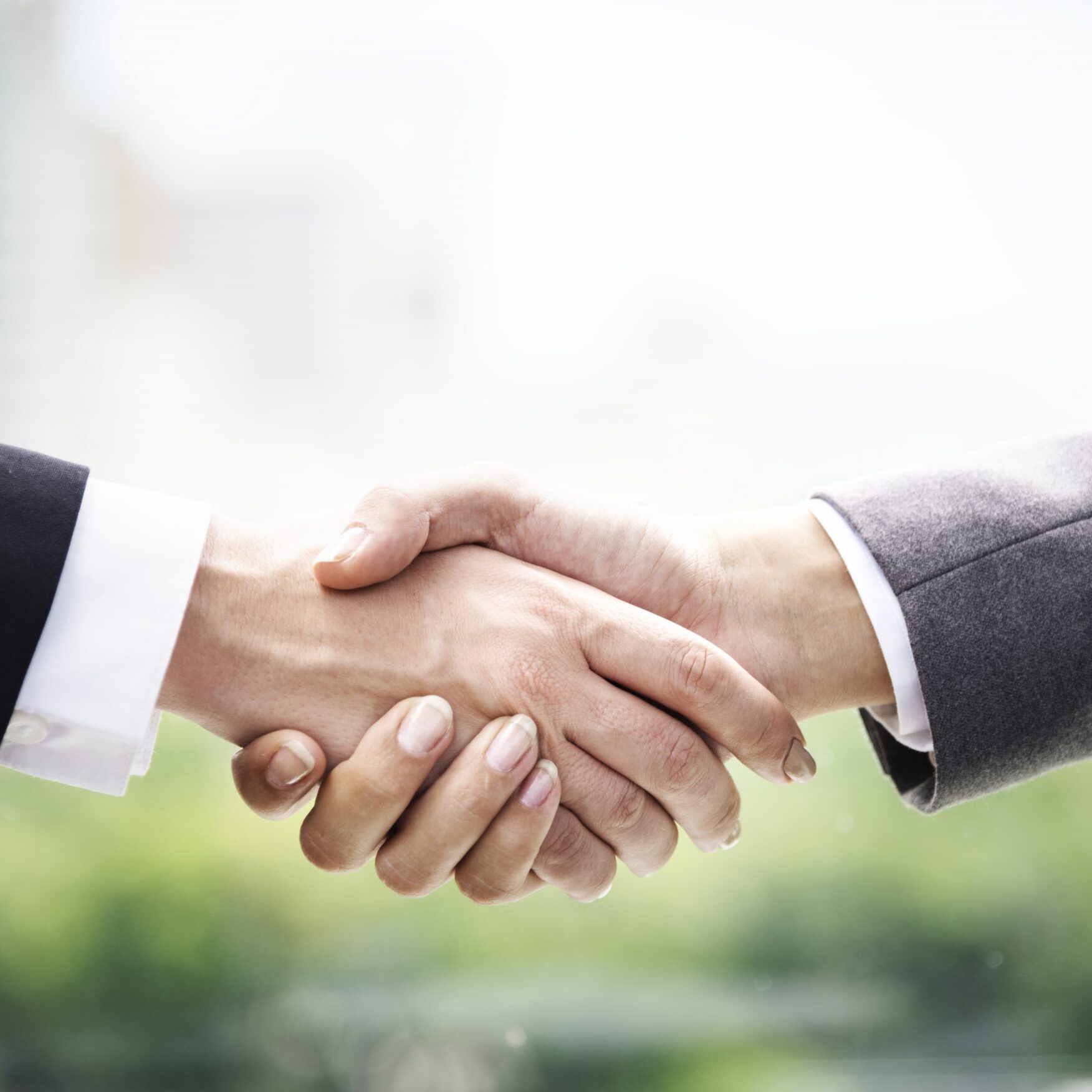 Business handshake Business handshake